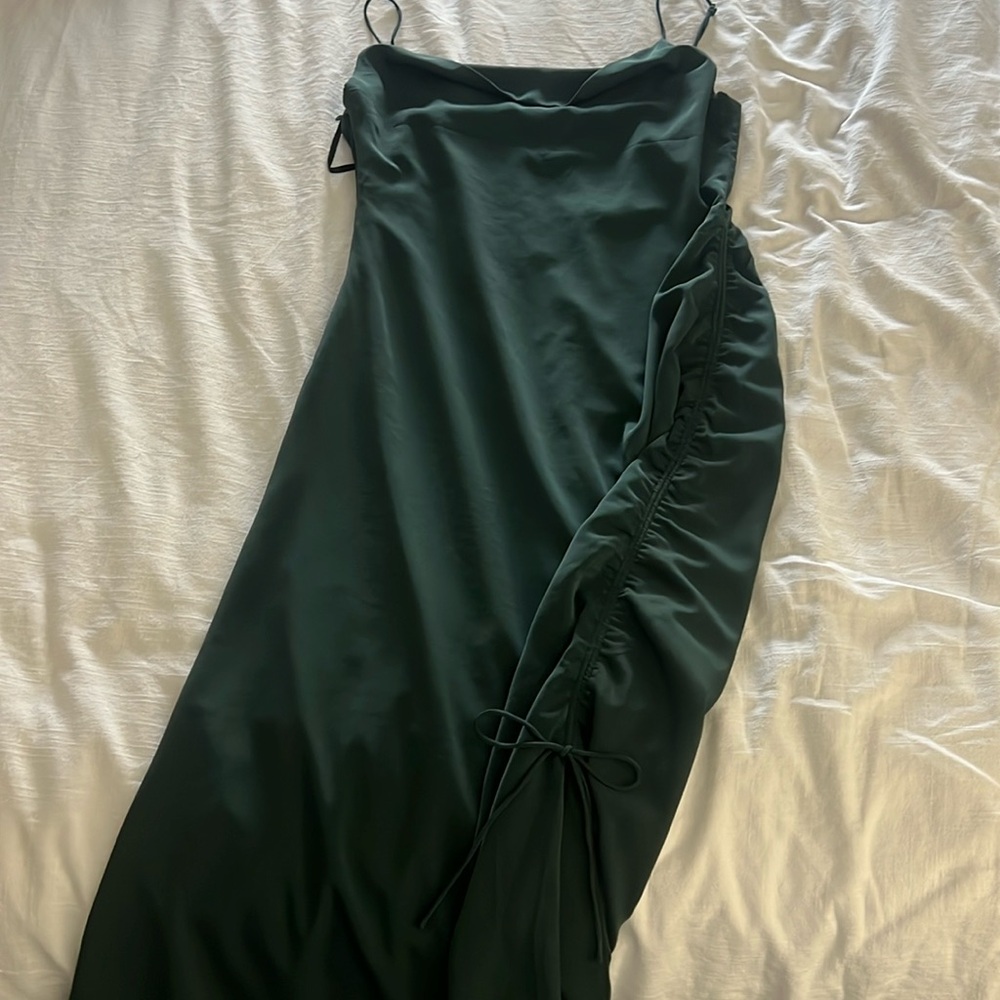 Revolve Superdown Green Midi Dress